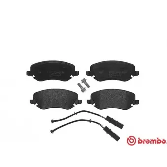 Jeu de 4 plaquettes de frein avant BREMBO P 23 088