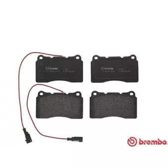 Jeu de 4 plaquettes de frein avant BREMBO OEM 77362692