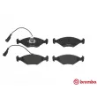 BREMBO P 23 122 - Jeu de 2 plaquettes de frein avant