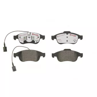 Jeu de 4 plaquettes de frein avant BREMBO OEM 77365355