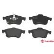 BREMBO P 23 155 - Jeu de 4 plaquettes de frein avant