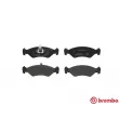 Jeu de 4 plaquettes de frein avant BREMBO [P 24 028]