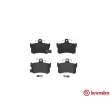 Jeu de 4 plaquettes de frein arrière BREMBO [P 28 027]