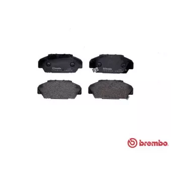 Jeu de 4 plaquettes de frein avant BREMBO OEM 45022SM4G01