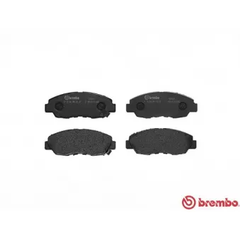 Jeu de 4 plaquettes de frein avant BREMBO OEM 45022S10010