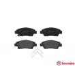 Jeu de 4 plaquettes de frein avant BREMBO [P 28 050]