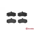 BREMBO P 30 029 - Jeu de 4 plaquettes de frein avant