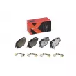 BREMBO P 30 070X - Jeu de 4 plaquettes de frein avant