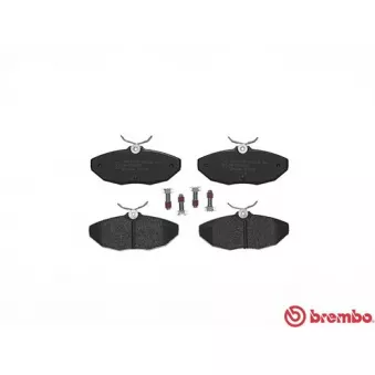 Jeu de 4 plaquettes de frein arrière BREMBO OEM C2C8342
