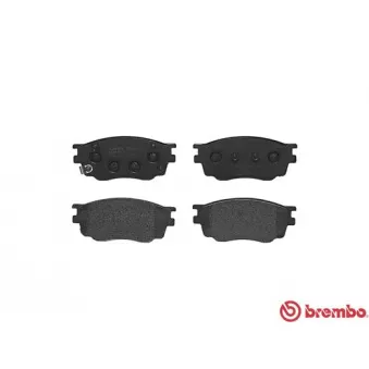 Jeu de 4 plaquettes de frein avant BREMBO OEM GJYA3328ZA