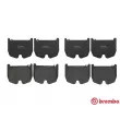 BREMBO P 50 062 - Jeu de 4 plaquettes de frein avant