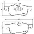 BREMBO P 52 017 - Jeu de 4 plaquettes de frein avant