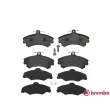 Jeu de 4 plaquettes de frein avant BREMBO [P 54 022]
