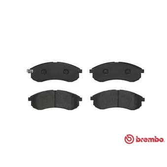 Jeu de 4 plaquettes de frein avant BREMBO OEM MN105622