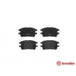 BREMBO P 56 050 - Jeu de 4 plaquettes de frein avant