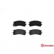 BREMBO P 56 064 - Jeu de 4 plaquettes de frein avant