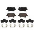 Jeu de 4 plaquettes de frein arrière BREMBO [P 59 097]