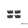 BREMBO P 61 097 - Jeu de 4 plaquettes de frein avant