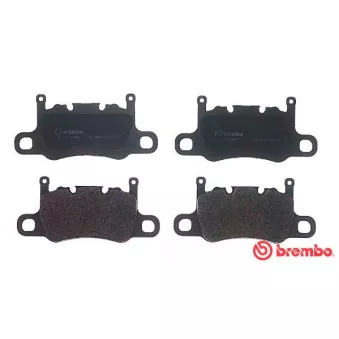 BREMBO P 65 037 - Jeu de 4 plaquettes de frein arrière