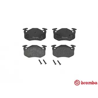 Jeu de 4 plaquettes de frein arrière BREMBO OEM 7701204036