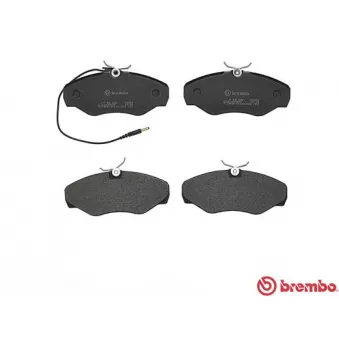 Jeu de 4 plaquettes de frein avant BREMBO OEM 6025370851