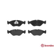 BREMBO P 71 005 - Jeu de 4 plaquettes de frein avant