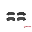 BREMBO P 78 004 - Jeu de 4 plaquettes de frein avant