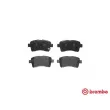 BREMBO P 79 021 - Jeu de 4 plaquettes de frein avant
