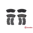 BREMBO P 79 030 - Jeu de 4 plaquettes de frein avant