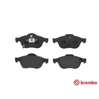 BREMBO P 83 043 - Jeu de 4 plaquettes de frein avant