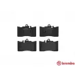 BREMBO P 83 058 - Jeu de 4 plaquettes de frein avant
