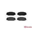 BREMBO P 83 082 - Jeu de 4 plaquettes de frein avant