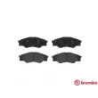 BREMBO P 83 096 - Jeu de 4 plaquettes de frein avant