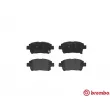 BREMBO P 83 103 - Jeu de 4 plaquettes de frein avant