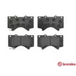 BREMBO P 83 107 - Jeu de 4 plaquettes de frein avant