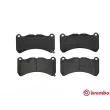 BREMBO P 83 146 - Jeu de 4 plaquettes de frein avant