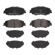 BREMBO P 83 175 - Jeu de 4 plaquettes de frein avant