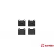 BREMBO P 85 003 - Jeu de 4 plaquettes de frein avant