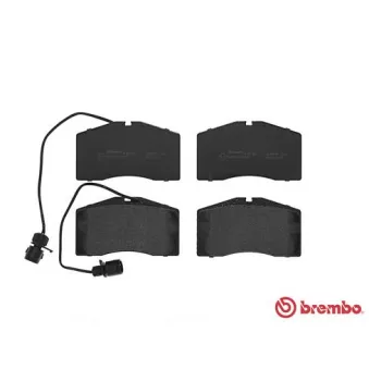 Jeu de 4 plaquettes de frein avant BREMBO OEM 4D0698151L