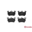 Jeu de 4 plaquettes de frein arrière BREMBO [P 85 088]
