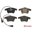 BREMBO P 85 090 - Jeu de 4 plaquettes de frein avant