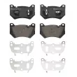 BREMBO P 85 181 - Jeu de 4 plaquettes de frein avant