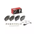 Jeu de 4 plaquettes de frein avant BREMBO [P 85 188]