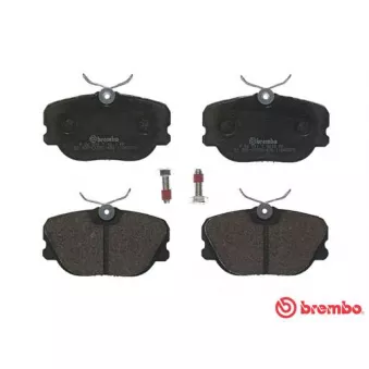 Jeu de 4 plaquettes de frein avant BREMBO P 86 011