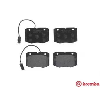 Jeu de 4 plaquettes de frein avant BREMBO OEM 1906428