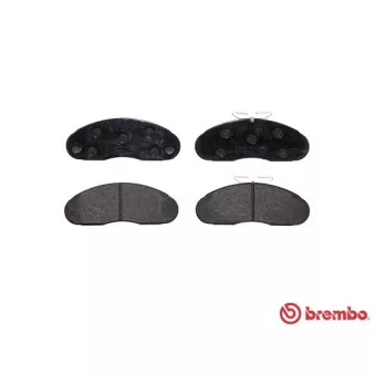 Jeu de 4 plaquettes de frein avant BREMBO OEM 5000823566