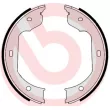 BREMBO S 06 511 - Jeu de mâchoires de frein, frein de stationnement