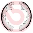 BREMBO S 16 502 - Jeu de mâchoires de frein