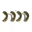 BREMBO S 23 504 - Jeu de mâchoires de frein