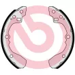 BREMBO S 30 539 - Jeu de mâchoires de frein